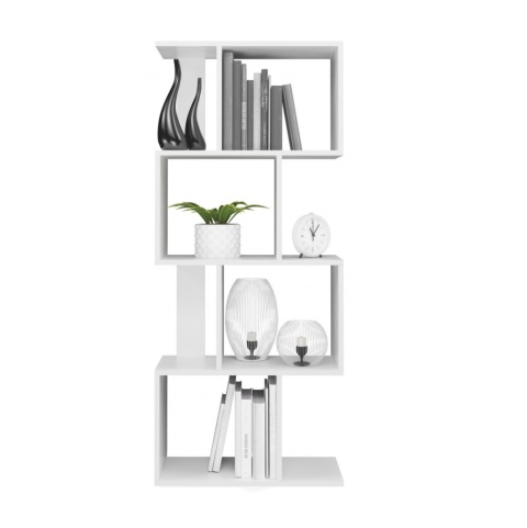 Regał modułowy biały RE-1414-BIEL-MAT