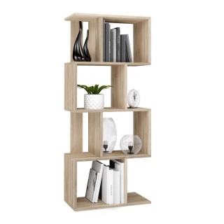 Regał modułowy dąb sonoma RE-1414-SON