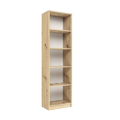 Regał na książki 50 cm dąb artisan RE-1402-ART