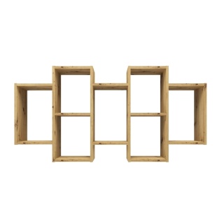 Regał na ścianę wiszący dąb artisan POL-1104-ART