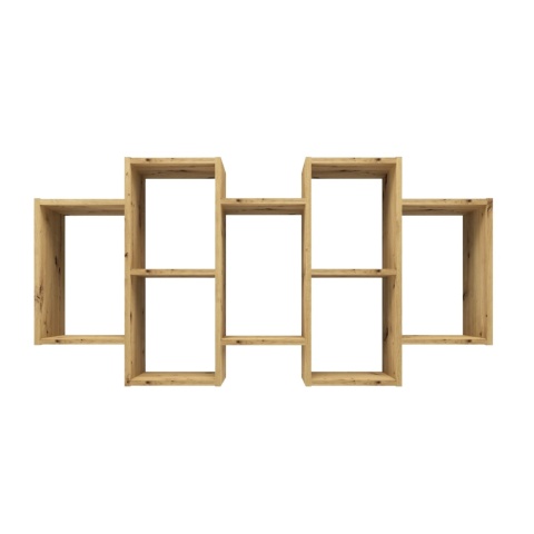Regał na ścianę wiszący dąb artisan POL-1104-ART