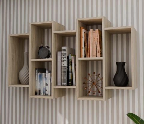 Regał wiszący do pokoju dziecięcego POL-1104-SON