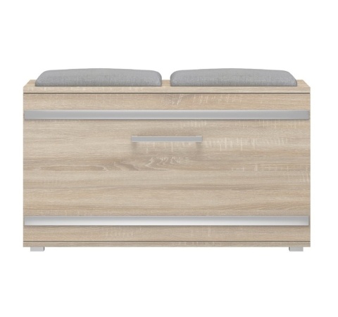 Siedzisko ze schowkiem i szafką dąb sonoma BUT-202-SON