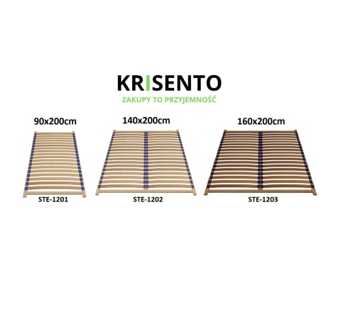 Stelaż do łóżka 90x200 cm pod materac STE-1201