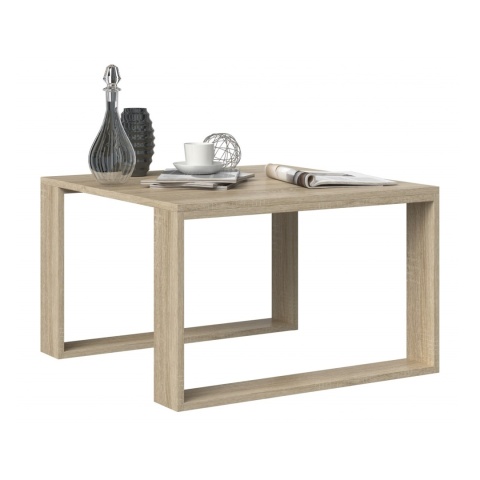 Stolik kwadratowy dąb sonoma STOL-801-SON