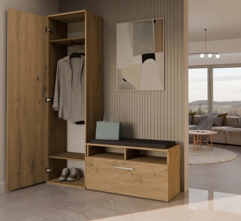 Szafa do przedpokoju głębokość 35 cm SZAF-1003-ART