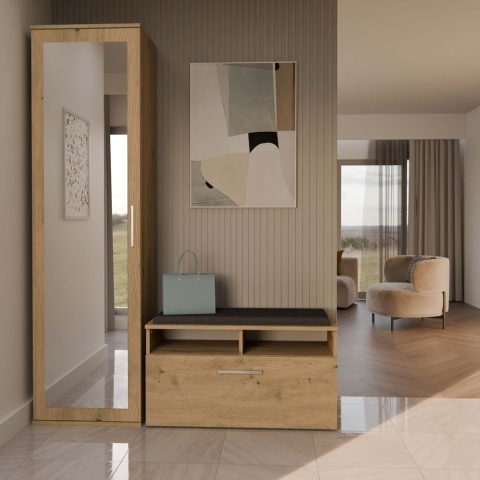 Szafa do przedpokoju głębokość 35 cm SZAF-1003-ART