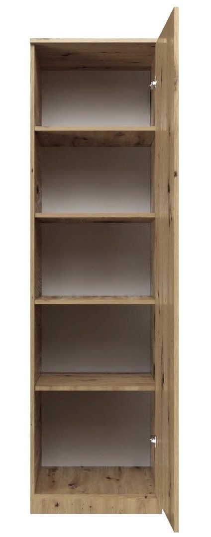 Szafa jednodrzwiowa z półkami SZAF-1001-ART