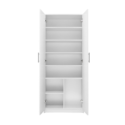 Szafa regał zamknięty RE-1427-BIEL-MAT