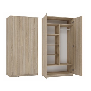 Szafa szerokość 90 cm dąb sonoma SZAF-1002-SON