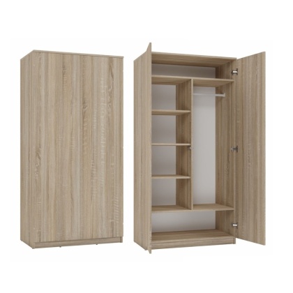 Szafa szerokość 90 cm dąb sonoma SZAF-1002-SON