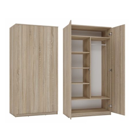 Szafa szerokość 90 cm dąb sonoma SZAF-1002-SON