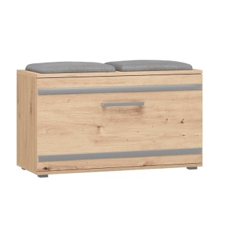 Szafka do ganku na obuwie z siedziskiem BUT-202-ART