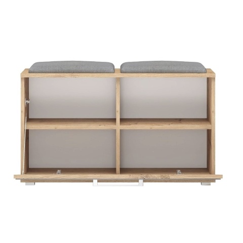 Szafka do ganku na obuwie z siedziskiem BUT-202-ART