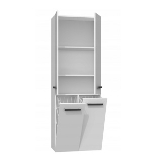 Szafka do łazienki 60 cm LAZ-1322-BIEL-POŁ