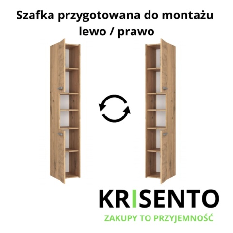 Szafka łazienkowa 30 cm LAZ-1309-ART