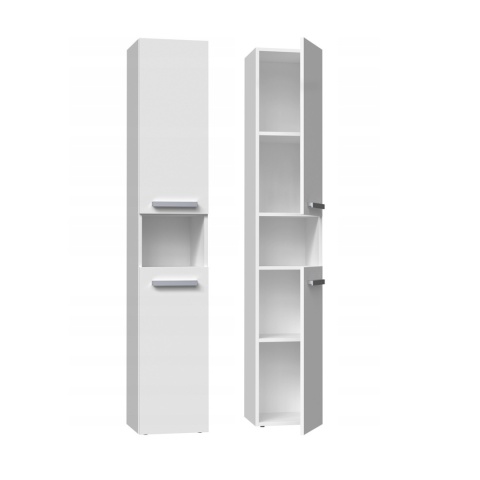 Szafka łazienkowa biała LAZ-1313-BIEL-MAT