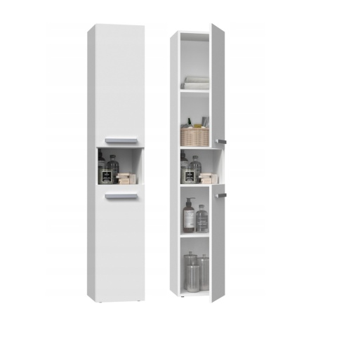 Szafka łazienkowa biała LAZ-1313-BIEL-MAT