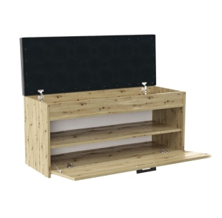 Szafka na buty z siedziskiem 100 cm BUT-206-ART