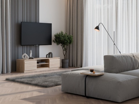 Szafka pod rtv 140cm dąb sonoma RTV-502-SON