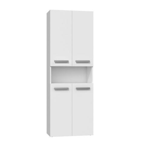 Szafka słupek do łazienki LAZ-1321-BIEL-MAT