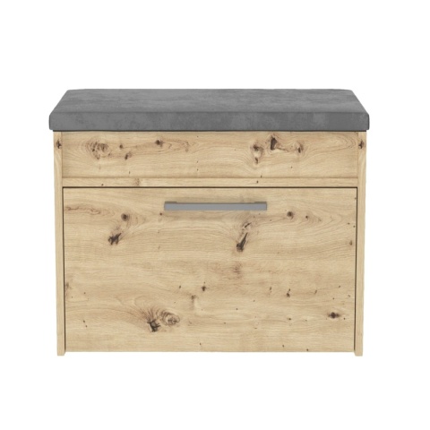 Szafka z siedziskiem dąb artisan BUT-208-ART