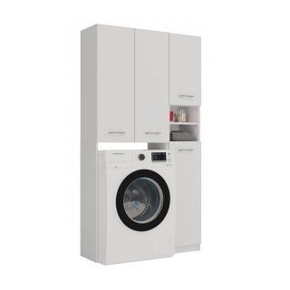 Zestaw mebli łazienkowych biały LAZ-1308-BIEL-MAT