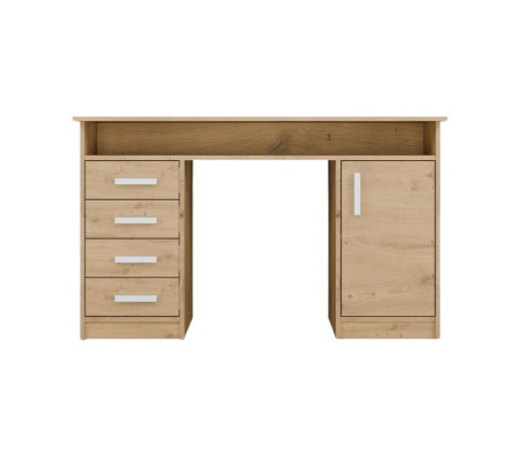 Biurko z szufladami i szafką 125cm BIUR-732-ART