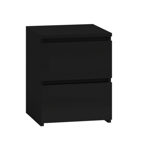 Czarna szafka nocna matowa 30x30x40 SN-304-CZERN-MAT