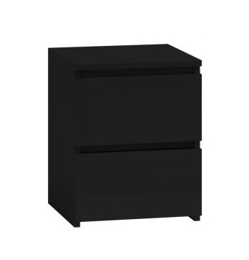 Czarna szafka nocna matowa 30x30x40 SN-304-CZERN-MAT