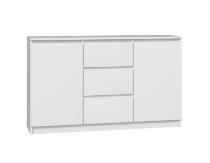 Duża biała komoda KOM-912-BIEL-MAT