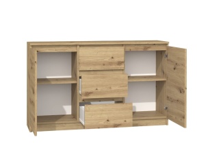Duża komoda do salonu dąb artisan KOM-912-ART
