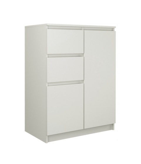 Komoda biała szerokość 70 cm KOM-911-BIEL-MAT