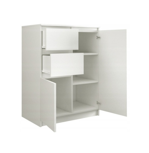 Komoda biała szerokość 70 cm KOM-911-BIEL-MAT