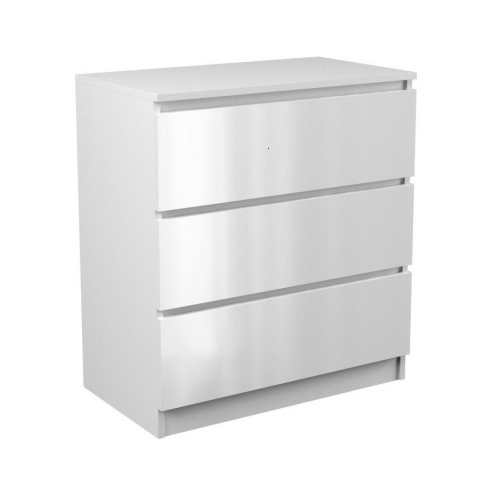 Komoda biała z połyskiem KOM-901-BIEL-POŁ