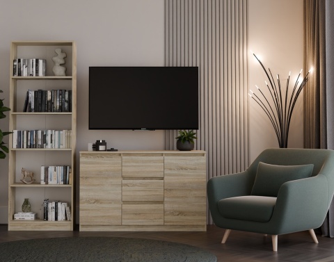 Komoda z szufladami i szafkami KOM-912-SON