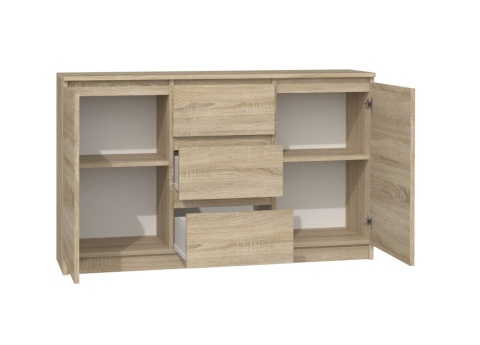 Komoda z szufladami i szafkami KOM-912-SON