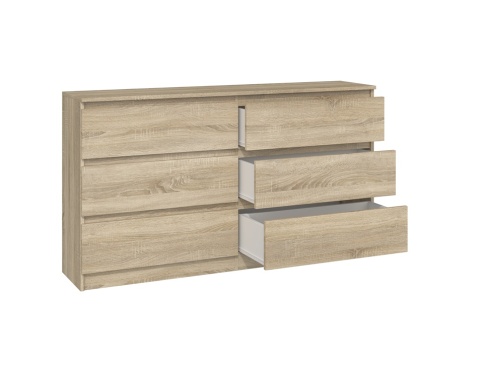 Nowoczesna komoda z szufladami 140cm KOM-906-SON