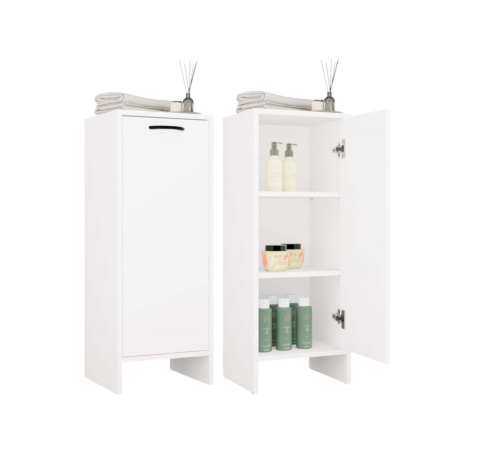 Półsłupek do łazienki LAZ-1329-BIEL-MAT