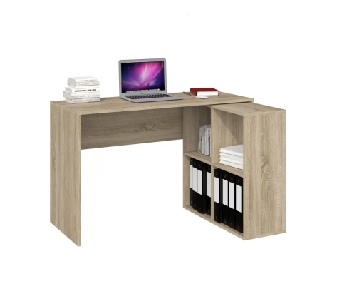 Proste biurko dąb sonoma BIUR-701-SON