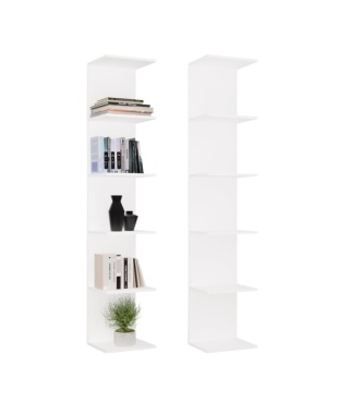 Regał bez boków RE-1444-BIEL-MAT