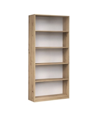Regał biblioteczny 80 cm dąb artisan RE-1404-ART