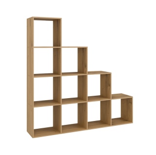 Regal schodkowy dąb artisan RE-1410-ART