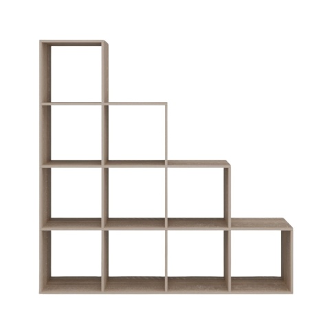 Regał schody dąb sonoma RE-1410-SON