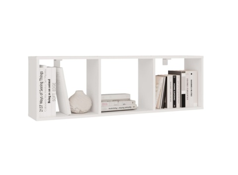 Regał ścienny POL-1107-BIEL-MAT