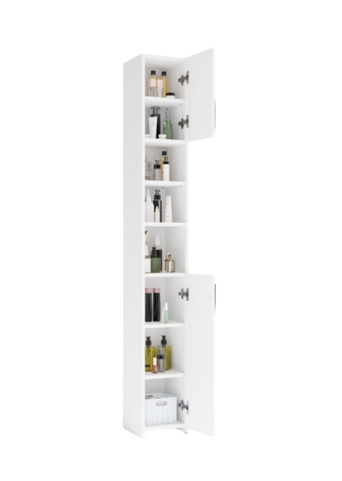 Słupek łazienkowy 25 cm LAZ-1338-BIEL-MAT