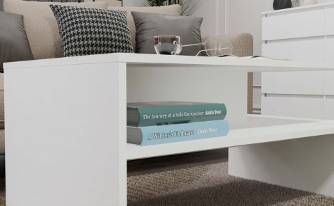 Stolik do kawy STOL-812-BIEL-MAT