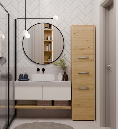 Szafka na bieliznę do łazienki LAZ-1312-ART