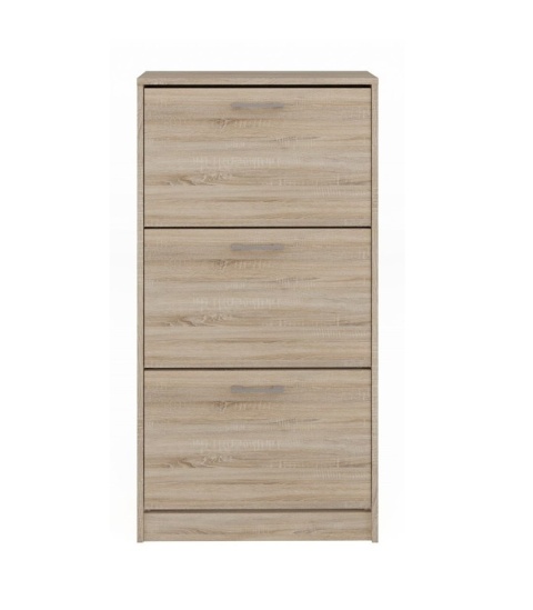 Szafka na buty zamykana dąb sonoma BUT-201-SON