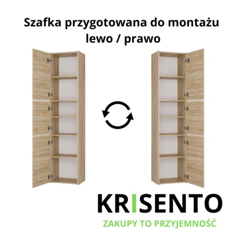 Szafka na chemie do łazienki LAZ-1312-SON